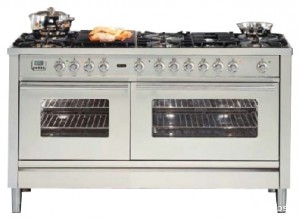 características Estufa de la cocina ILVE PW-150B-VG Stainless-Steel Foto