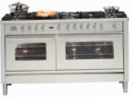 ILVE PW-150B-VG Stainless-Steel Dapur, jenis ketuhar: gas, jenis hob: gas