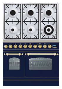 características Estufa de la cocina ILVE PDN-906-MP Blue Foto