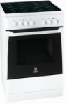 Indesit KN 6C12A (W) Кухонна плита, тип духової шафи: електрична, тип вручений панелі: електрична