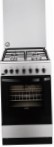 Zanussi ZCK 55201 XA 厨房炉灶, 烘箱类型: 电动, 滚刀式: 气体