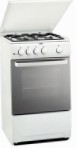 Zanussi ZCG 554 GW Kitchen Stove, type of oven: gas, type of hob: gas