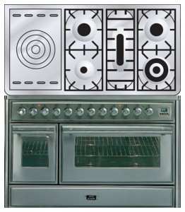 Характеристики Кухонна плита ILVE MT-120SD-MP Stainless-Steel фото