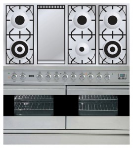 χαρακτηριστικά Σόμπα κουζίνα ILVE PDF-120F-VG Stainless-Steel φωτογραφία