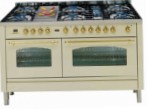 ILVE PN-150F-VG Stainless-Steel Kitchen Stove, type of oven: gas, type of hob: gas