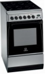 Indesit KN 3C650 A(X) štedilnik, Vrsta pečice: električni, Vrsta kuhališča: električni