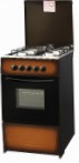 Erisson GG50/50E BN 厨房炉灶, 烘箱类型: 气体, 滚刀式: 气体