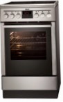 AEG 47005VC-MN štedilnik, Vrsta pečice: električni, Vrsta kuhališča: električni