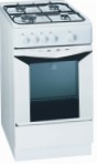 Indesit KJ 3G20 (W) štedilnik, Vrsta pečice: plin, Vrsta kuhališča: plin