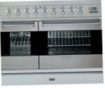 ILVE PDF-90R-MP Stainless-Steel Dapur, jenis ketuhar: elektrik, jenis hob: digabungkan