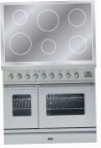 ILVE PDWI-100-MW Stainless-Steel Kitchen Stove, type of oven: electric, type of hob: electric