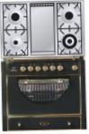 ILVE MCA-90FD-E3 Matt موقد المطبخ, نوع الفرن: كهربائي, نوع الموقد: غاز