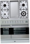 ILVE PDF-90F-VG Stainless-Steel Fornuis, type oven: gas, type kookplaat: gas