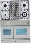 ILVE PDW-100B-VG Stainless-Steel Kitchen Stove, type of oven: gas, type of hob: gas