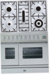 ILVE PDW-90-MP Stainless-Steel Kuchnia Kuchenka, Typ pieca: elektryczny, rodzaj płyty kuchennej: gaz