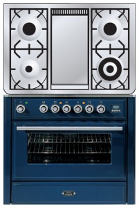 características Fogão de Cozinha ILVE MT-90FD-E3 Blue Foto