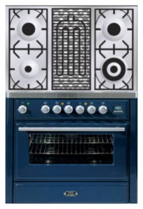 características Fogão de Cozinha ILVE MT-90BD-E3 Blue Foto