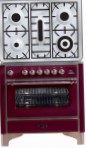 ILVE M-90PD-E3 Red Кухненската Печка, тип на фурна: електрически, вид котлони: газ