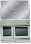 ILVE PDLI-100-MP Stainless-Steel Køkken Komfur, ovntype: elektrisk, type komfur: elektrisk