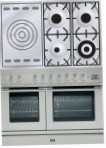 ILVE PDL-100S-VG Stainless-Steel Кухонная плита, тип духового шкафа: газовая, тип варочной панели: газовая