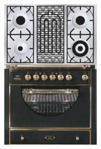 विशेषताएँ रसोई चूल्हा ILVE MCA-90BD-VG Matt तस्वीर
