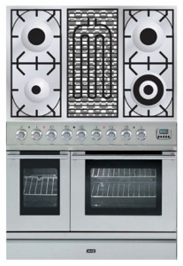 характеристики Кухонная плита ILVE PDL-90B-VG Stainless-Steel Фото