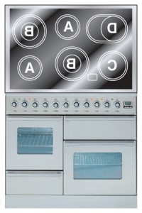 विशेषताएँ रसोई चूल्हा ILVE PTWE-100-MP Stainless-Steel तस्वीर