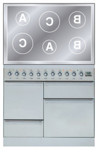 caracteristici Soba bucătărie ILVE PTQI-100-MP Stainless-Steel fotografie