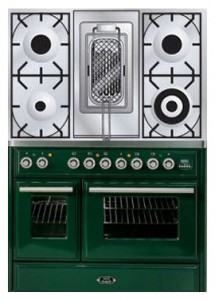 Характеристики Кухненската Печка ILVE MTD-100RD-E3 Green снимка