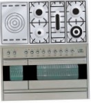 ILVE PF-120S-VG Stainless-Steel Kitchen Stove, type of oven: gas, type of hob: gas