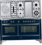 ILVE M-150FSD-E3 Blue Kitchen Stove, type of oven: electric, type of hob: combined