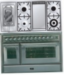ILVE MT-120FRD-E3 Stainless-Steel Virtuvės viryklė, tipo orkaitės: elektros, tipo kaitlentės: dujos