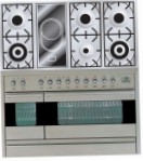 ILVE PF-120V-VG Stainless-Steel Кухонна плита, тип духової шафи: газова, тип вручений панелі: комбінована