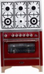 ILVE M-906D-VG Red 厨房炉灶, 烘箱类型: 气体, 滚刀式: 气体