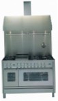ILVE PL-120F-VG Stainless-Steel štedilnik, Vrsta pečice: plin, Vrsta kuhališča: plin
