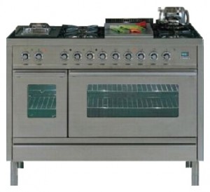 Characteristics Kitchen Stove ILVE PW-120FR-MP Stainless-Steel Photo