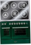 ILVE MTDE-100-E3 Green Кухонна плита, тип духової шафи: електрична, тип вручений панелі: електрична