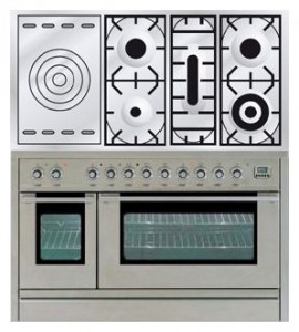 характеристики Кухонная плита ILVE PSL-120S-MP Stainless-Steel Фото