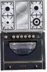 ILVE MCA-90ID-E3 Matt štedilnik, Vrsta pečice: električni, Vrsta kuhališča: kombinirani