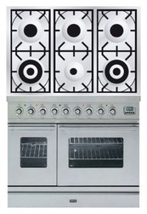характеристики Кухонная плита ILVE PDW-1006-MW Stainless-Steel Фото