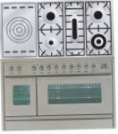 ILVE PW-120S-VG Stainless-Steel Kitchen Stove, type of oven: gas, type of hob: gas