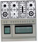 ILVE PSL-1207-MP Stainless-Steel Kitchen Stove, type of oven: electric, type of hob: gas