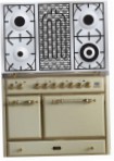 ILVE MCD-100BD-E3 Antique white Kuhinja Štednjak, vrsta peći: električni, vrsta ploče za kuhanje: plin
