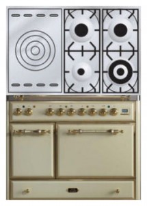 características Estufa de la cocina ILVE MCD-100SD-E3 Antique white Foto