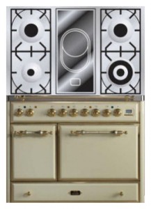 विशेषताएँ रसोई चूल्हा ILVE MCD-100VD-E3 Antique white तस्वीर