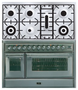 características Estufa de la cocina ILVE MT-1207D-E3 Stainless-Steel Foto