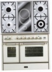 ILVE MD-100VD-E3 White štedilnik, Vrsta pečice: električni, Vrsta kuhališča: kombinirani