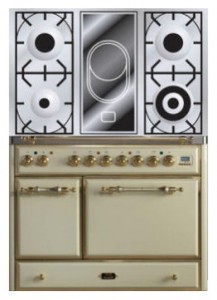 caracteristici Soba bucătărie ILVE MCD-100VD-VG Antique white fotografie