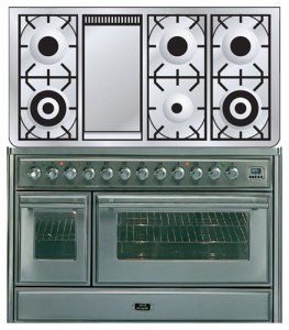 características Estufa de la cocina ILVE MT-120FD-VG Stainless-Steel Foto