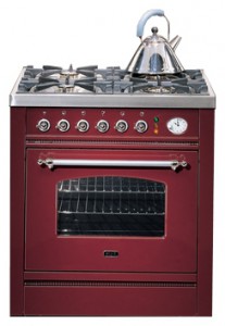 характеристики Кухонная плита ILVE P-70N-VG Red Фото